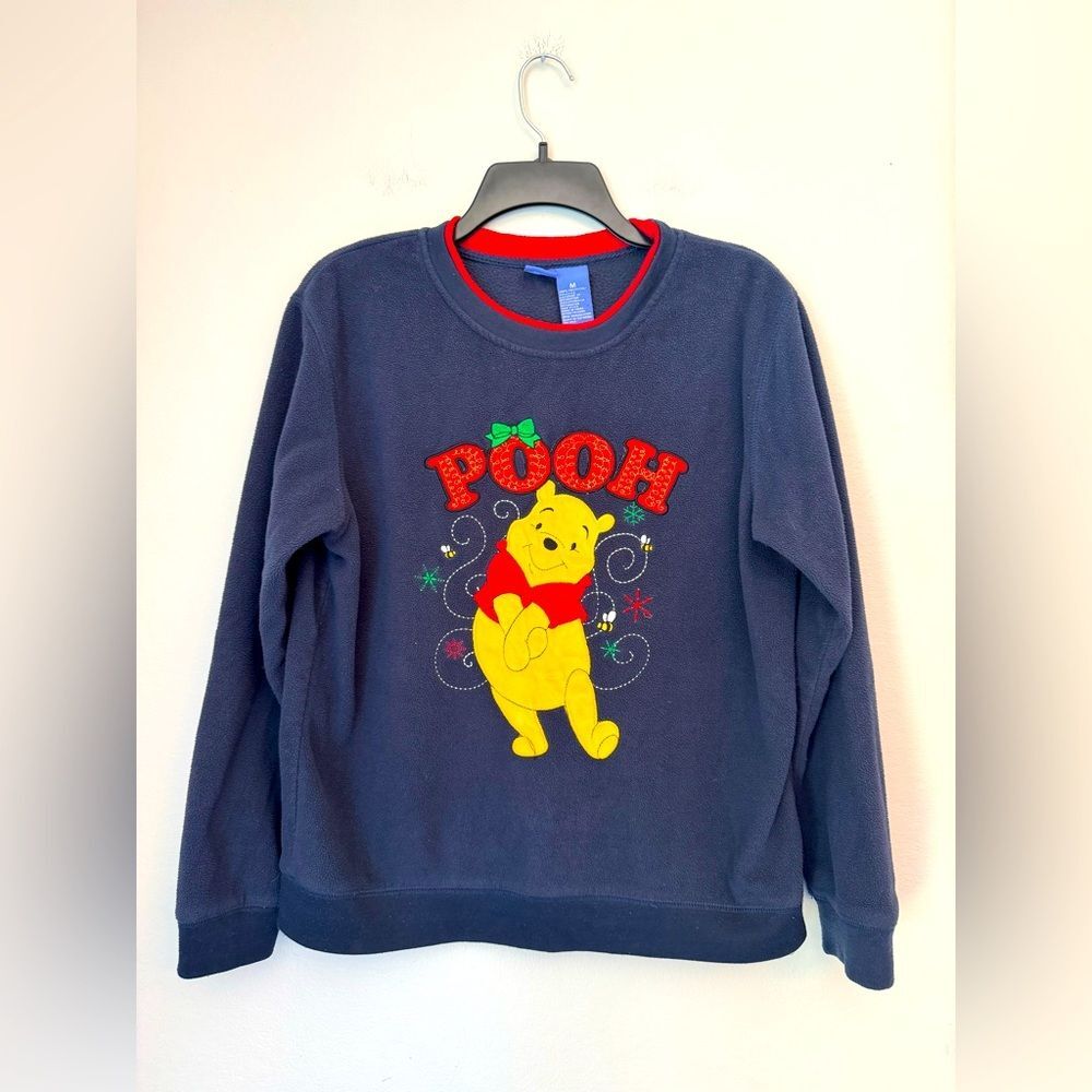 Womens Winnie the Pooh Vintage Crewneck Sweatshirt - Size Medium